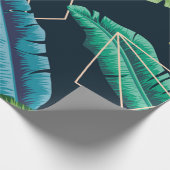 Blätter nahtlos mit abstraktem polygonal li geschenkpapier (Ecke)