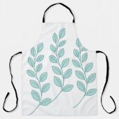 Blätter NatureAll Over Print Schürze Behalte es an (Vorderseite)