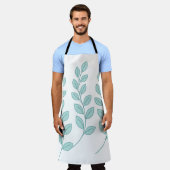 Blätter NatureAll Over Print Schürze Behalte es an (Getragen)