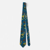 Blätter Neck Tie Krawatte (Vorderseite)