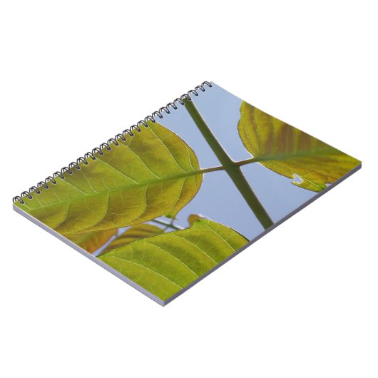 Blätter-Notebook Notizblock (Linke Seite)