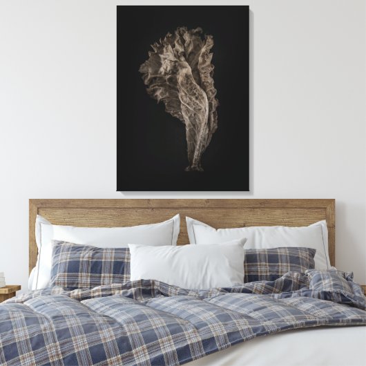 Blätter Nr. 8 Farbversion Leinwanddruck (Insitu (Schlafzimmer))