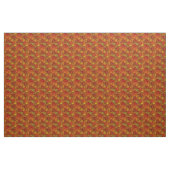 Blätter Orange & Gold im Herbst Stoff (Yard (91,4 cm))