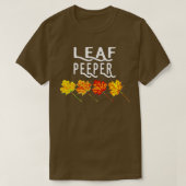 Blätter-Pächter Herbst-Peeping-Fall-Folien 653 T-Shirt (Design vorne)