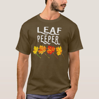 Blätter-Pächter Herbst-Peeping-Fall-Folien 653 T-Shirt
