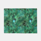 Blätter, Palme Fußmatte (Vorderseite)