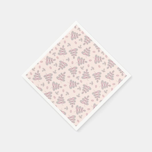 Blätter Papier Napkins Serviette (Ecke)