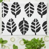 Blätter Pattern Potato Print Kitchen Handtücher (Gefaltet)