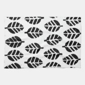 Blätter Pattern Potato Print Kitchen Handtücher (Horizontal)