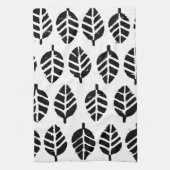 Blätter Pattern Potato Print Kitchen Handtücher (Vertikal)
