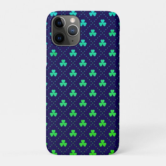 Blätter Pattern St. Patrick's Day-23223 Case-Mate iPhone Hülle (Rückseite)