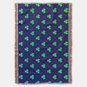 Blätter Pattern St. Patrick's Day-23223 Decke (Vorderseite Vertikal)