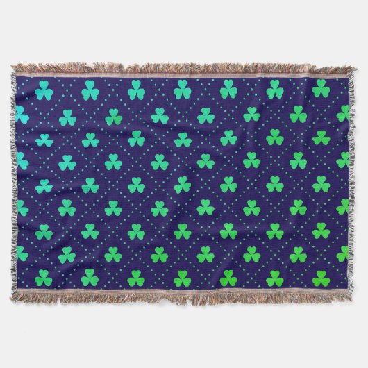 Blätter Pattern St. Patrick's Day-23223 Decke (Vorderseite)