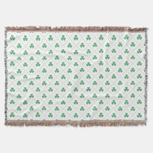 Blätter Pattern St. Patrick's Day-23223 Decke (Vorderseite)