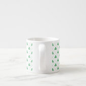 Blätter Pattern St. Patrick's Day-23223 Espressotasse (Rückseite)