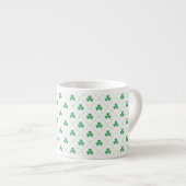 Blätter Pattern St. Patrick's Day-23223 Espressotasse (Vorderseite Rechts)