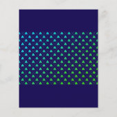 Blätter Pattern St. Patrick's Day-23223 Flyer (Hinten)