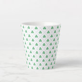 Blätter Pattern St. Patrick's Day-23223 Milchtasse (Vorderseite)