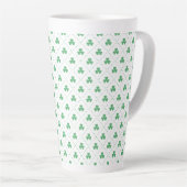 Blätter Pattern St. Patrick's Day-23223 Milchtasse (Rechte Ecke)