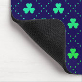 Blätter Pattern St. Patrick's Day-23223 Mousepad (Ecke)