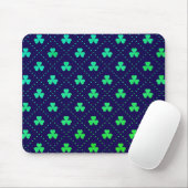 Blätter Pattern St. Patrick's Day-23223 Mousepad (Mit Mouse)