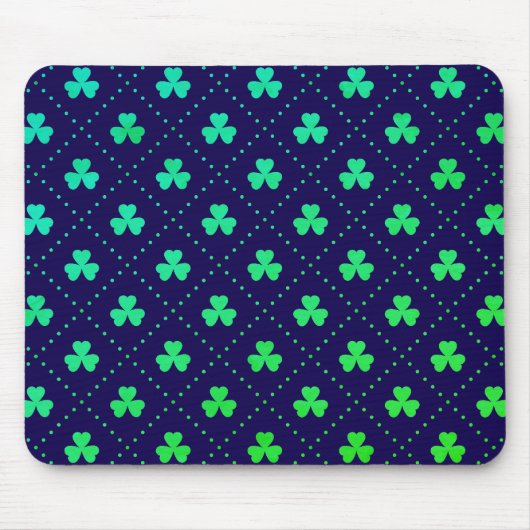 Blätter Pattern St. Patrick's Day-23223 Mousepad (Vorne)