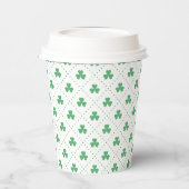Blätter Pattern St. Patrick's Day-23223 Pappbecher (Links)