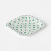 Blätter Pattern St. Patrick's Day-23223 Pappteller (Gewinkelt)