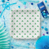 Blätter Pattern St. Patrick's Day-23223 Pappteller (Party)