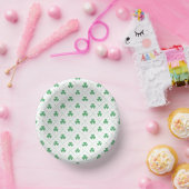 Blätter Pattern St. Patrick's Day-23223 Pappteller (Party)