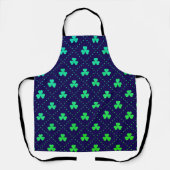 Blätter Pattern St. Patrick's Day-23223 Schürze (Vorderseite)