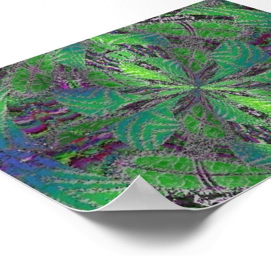 Blätter Poster (Ecke)