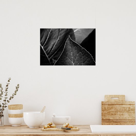 Blätter Poster (Küche)