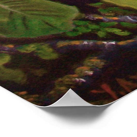 Blätter Poster (Ecke)