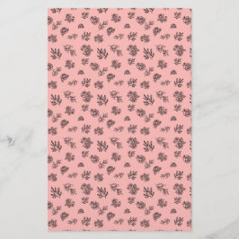 Blätter + Rose HandGezeichnet auf FARBseifenwraps