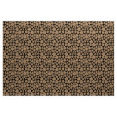 Blätter - Sand auf schwarz Stoff (Yard (91,4 cm))