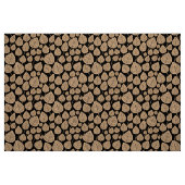 Blätter - Sand auf schwarz Stoff (Fat Quarter (45,7 x 55,9 cm))
