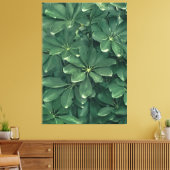 Blätter schließen Foto Leinwanddruck (Insitu (Wohnzimmer))