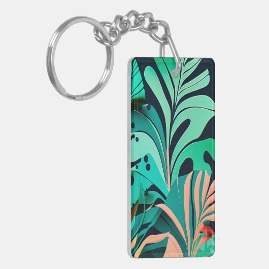 Blätter Schlüsselanhänger (Vorderseite links)