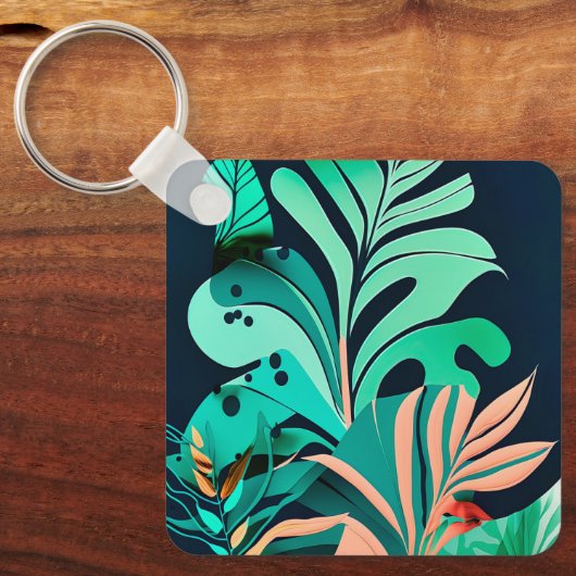 Blätter Schlüsselanhänger (Vorderseite)