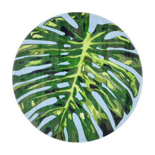 Blätter Schneidebrett (Vorderseite)