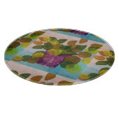 Blätter Schneidebrett (Ecke)