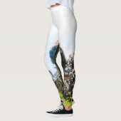 Blätter, See und Logs Leggings (Links)