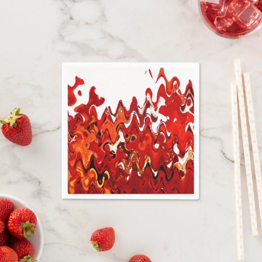 BLÄTTER SERVIETTE (Beispiel)