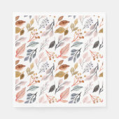 Blätter Serviette (Vorderseite)