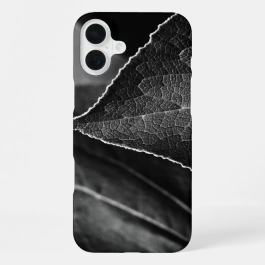 Blätter sind iPhone hülle (Rückseite)