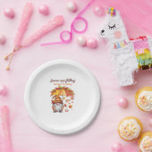 Blätter sinken im Herbst und rufen klassischen T - Pappteller (Party)