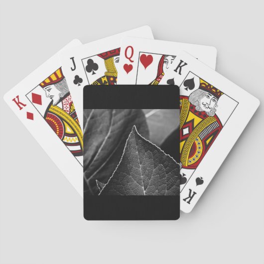 Blätter Spielkarten (Rückseite)