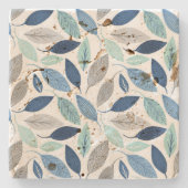 Blätter Steinuntersetzer (Vorderseite)