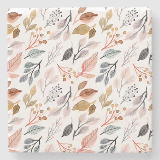 Blätter Steinuntersetzer (Vorderseite)